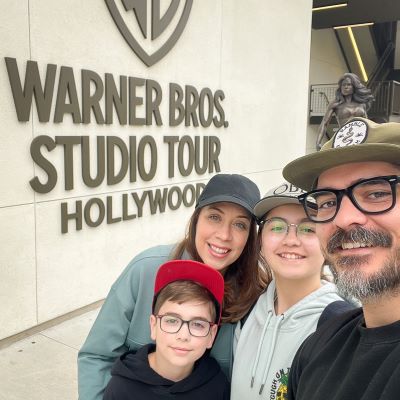 Touring the Warner Bros lot in LA
